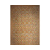 Palace Hand Knotted 100% Wool Transitional Oriental Area Rug Beige, Blue Color